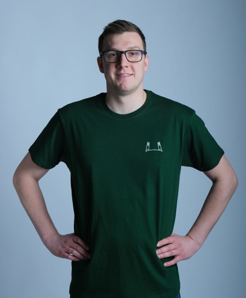 T-Shirt Flutlicht Grün