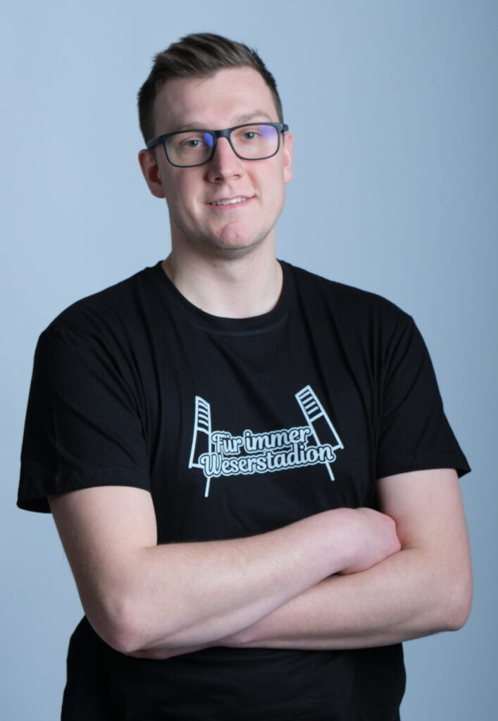 T-Shirt Für immer Weserstadion - Schwarz