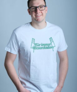 T-Shirt Für immer Weserstadion - Weiss